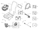 Page A Diagram and Parts List for 1807-1  Briggs and Stratton Pressure Washer